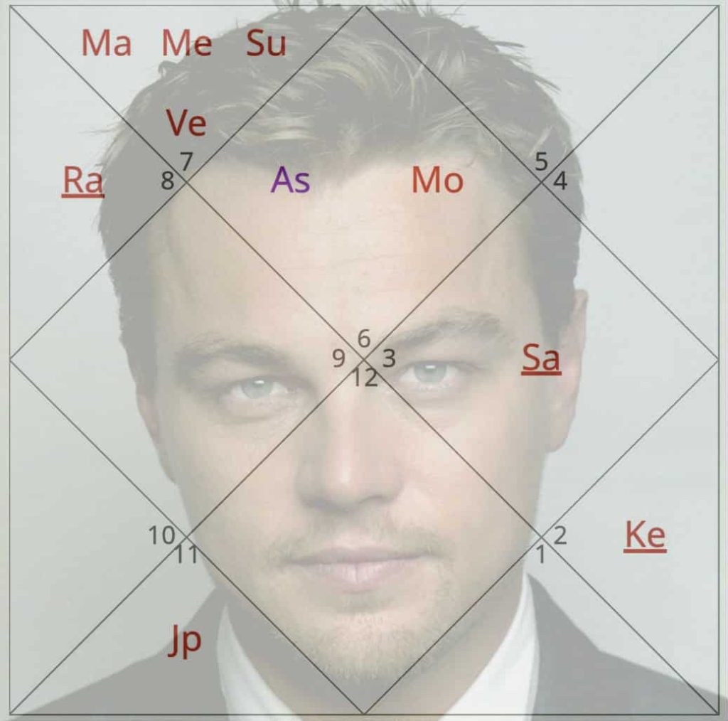 leonardo dicaprio natalna karta